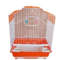 Nouvelle Cage à Oiseaux Compacte de Luxe pour Perroquets, Broderie Motif Tigre Pivoine, pour Oiseaux à Bec Perlé (Zosteropides), Taille S