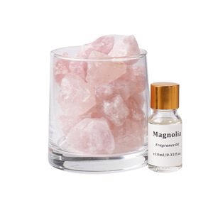 Portavelas de Cristal con Piedra de Expansión para Aromaterapia, Sin Fuego, Venta al por Mayor, Fragancia para Interiores, Eliminador de Olores, Regalo para Ambientar el Aire - Product Image 5