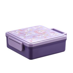 Lonchera Bento Portátil para Estudiantes, Apta para Microondas, con Tapa de Plástico a Prueba de Fugas, Ecológica, para Ensaladas y Comidas - Product Image 2