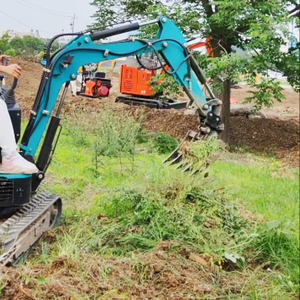 KERD Mini Ekskavatör Tarla ve Meyve Bahçeleri İçin Tırmık Aparatı - Product Image 2