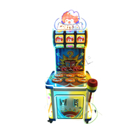 Machine de jeu d'arcade à monnayeur pour enfants, jeu de frappe au marteau, machine de rédemption de tickets, en métal et acrylique, 1 joueur