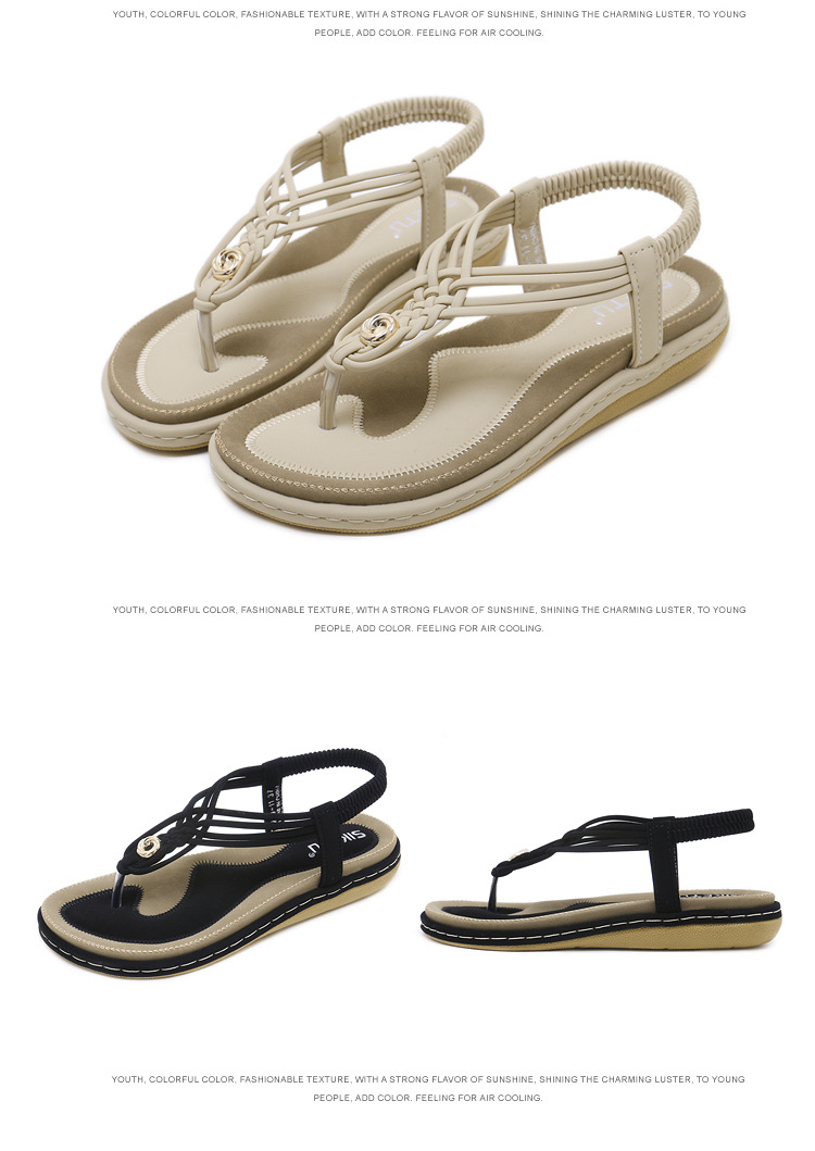 2023 Women Sandals Shoes Metal Braided Large Size Footwear Shoes Wholesale Shoes