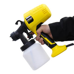 RYNEX <span class=keywords><strong>Pistolet</strong></span> électrique Buse en cuivre Pulvérisateur de <span class=keywords><strong>peinture</strong></span> HVLP Power - Product Image 2