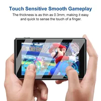 Protecteur d'écran pour Nintendo Switch avec emballage personnalisé, verre trempé étanche anti-rayures, installation en un clic, livraison directe