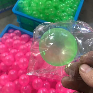 Ball Spielzeug Hand massage Relief Stress Lumines zierende Stress abbau Klebrige Wand kugeln Glow Dark - Product Image 3