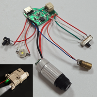 Xinxing 2 en 1 Lampe torche laser tactique Boîtier de circuit imprimé FR-4 Module de circuit assemblé Personnalisé OEM
