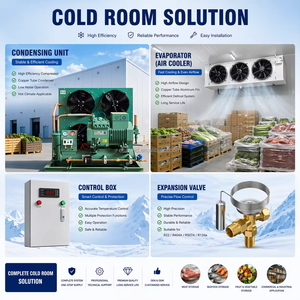 คอมเพรสเซอร์โรงงาน 3HP 5HP 6HP 10HP 15HP 20HP 25HP ชุดคอนเดนซิ่ง ระบบทำความเย็น ชุดคอนเดนซิ่งสำหรับห้องเย็น - Product Image 6