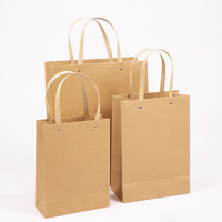 Vente en gros de sacs en papier kraft personnalisés, sacs cadeaux à provisions imprimés de logo, pour l'emballage des bijoux, des aliments, des pizzas, des sushis et des gelées