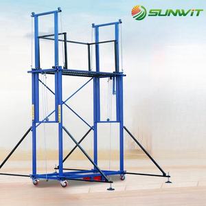 <span class=keywords><strong>Palan</strong></span> Électrique Mobile Portable de 4 Mètres, Alimenté par Batterie, pour Installation de Toiture, Plateforme Élévatrice d'Échafaudage - Product Image 3