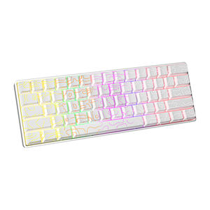 Teclado Mecánico TS61 de 61 Teclas con Retroiluminación RGB, Cable Desmontable, Diseño de Doble Idioma (PT/AR/<span class=keywords><strong>EN</strong></span>), Teclas de Doble Inyección - Product Image 5