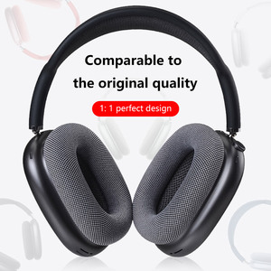 Haute qualité pour <span class=keywords><strong>AirPods</strong></span> <span class=keywords><strong>Max</strong></span> coussins coussinets de remplacement tricot maille casque tasses modèle M21 écouteur protéger couverture - Product Image 4