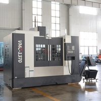 Centre d'usinage vertical CNC VMC1370, fourniture directe d'usine, machine de fraisage CNC pour le traitement des métaux