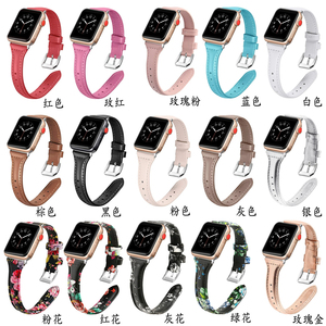 Correa de Reloj de Cuero Genuino de Primera Calidad para Mujer, 20mm 18mm, Personalizada al por Mayor para Apple - Product Image 2