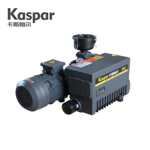 Pompe à vide rotative à palettes monophasée 63 M/h, à bain d'huile, industrielle, 2,2 kW, 0,1-0,5 Mbar, OEM <span class=keywords><strong>Kaspar</strong></span> VR-63 pour applications sous vide - Product Image 1