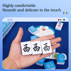 Home Mahjong Melamine Material Internet Celebrity Hot Style Mahjong <b>Gift</b> Box for Family Entertainment 146 <b>Cards</b> - Product Image 3