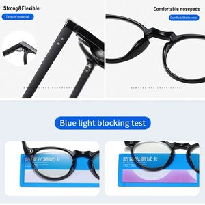 Gafas de Computadora Fotocromáticas Retro de Moda con Logotipo Personalizado 2025, Bloquean la Luz Azul, Cambian de Color, Gafas Anti Luz Azul para Mujer - Product Image 4