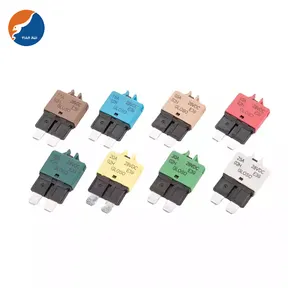 Factory direct sell circuit breaker snap action small automobile car fuse circuit breaker plug in for auto car