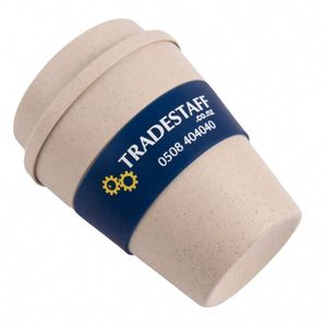 Gobelet de voyage sans BPA, anti-fuite, portable, en paille de blé, pour café en voiture - Product Image 5