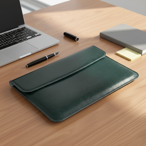 Funda Delgada y Portátil para Laptop de Cuero Duradero con Cierre Magnético, Estilo Empresarial Simple para MacBook <span class=keywords><strong>Pro</strong></span> <span class=keywords><strong>14</strong></span> y <span class=keywords><strong>Huawei</strong></span> <span class=keywords><strong>MateBook</strong></span> <span class=keywords><strong>14</strong></span> - Product Image 1