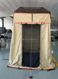 Carpa <span class=keywords><strong>de</strong></span> techo con marco <span class=keywords><strong>de</strong></span> aluminio, carpa impermeable <span class=keywords><strong>para</strong></span> coche <span class=keywords><strong>de</strong></span> carcasa blanda | <span class=keywords><strong>SUV</strong></span>, Camping, Glamping, <span class=keywords><strong>tienda</strong></span> en la azotea - Product Image 4