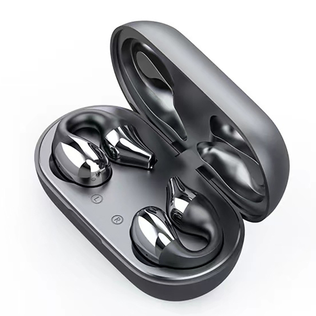 Noise Cancelling S3 Ear Bone Conduction Headphone Mini Wireless Headsets Blue Tooth Ear Hook Earphone TWS Sport Ear Clip Earbuds
