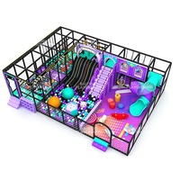Équipement de terrain de jeu intérieur de haute qualité pour enfants, parc d'aventure avec piscine à balles, aire de jeux souple, équipement de divertissement