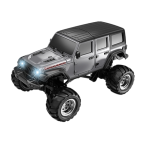 HBtoys Mini Coche RC 1/64, Mini Camioneta Monstruo a Control Remoto con Remolque, Control Remoto por APP de 2.4Ghz, Carcasa de Aleación Recargable - Product Image 4