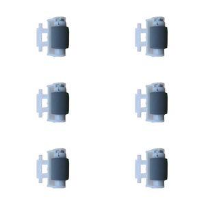6 rouleaux de ramassage compatibles avec Epson WF-2010W WF-2010 WF-2520 WF-2510 WF-2630 WF-2530 WF-2521 WF-2541 WF-2540 WF-2531 WF-2631 - Product Image 1