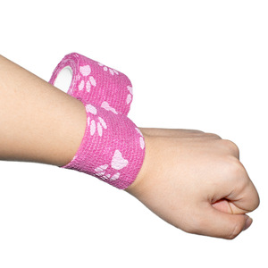 Self Adhesive Bandage 5x4.5cm Medical Elastic Non Woven Waterproof Outdoor Tactical Emergency Use - Product Image 2