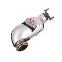 Catalizador de tres vías de acero inoxidable 409L de alta calidad OEM ODM al por mayor, actualización/actualización de diésel compatible con Euro V para importados