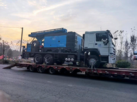 Foreuse hydraulique complète montée sur camion, machine de forage rotative diesel pour puits profonds et forage de puits d'eau