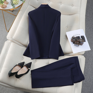 Nouveau costume professionnel haut de gamme pour femmes, printemps-automne, pour fonctionnaires et directeurs d'hôtel, veste de costume pour entretien - Product Image 6