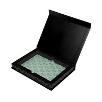Boîte rigide avec logo personnalisé, fermeture magnétique haut de gamme, design en forme de livre avec insert en EVA pour boîtes d'emballage cadeaux