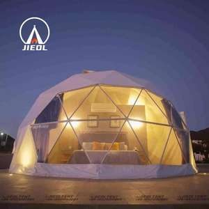 Tente dôme géodésique de luxe de 6m avec salle de bain Tente transparente préfabriquée pour le camping et le jardin Glamping - Product Image 6