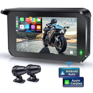 Motorcycle <strong>GPS</strong> Navigation System <strong>5</strong> Inch Touchscreen with Wireless CarPlay/<strong>Android</strong> Auto IPX7 Waterproof for Motorbike - Product Image 3