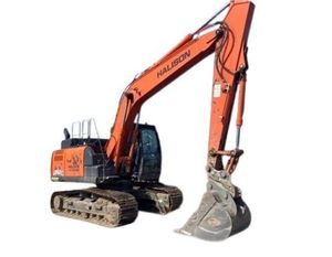 รถขุดไฮดรอลิกแบบตีนตะขาบมือสอง Hitachi ZX160 พร้อมเครื่องยนต์ มอเตอร์ ปั๊ม และเกียร์บ็อกซ์ - รับประกัน 1 ปี - Product Image 1