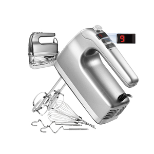 Multifunzione industriale Mini miscelatore manuale frullatore 9 velocità Display digitale facile da raccogliere frusta elettrica con grande scatola di immagazzinaggio - Product Image 1