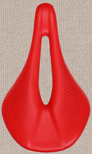 Sella da ciclismo per bici da strada sella completa in fibra di carbonio sella per sella per bicicletta nera/bianca/rossa in vendita - Product Image 4