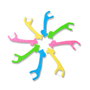 Children's dental floss picks, 40 picks/box, safe and caring for children's <b>teeth</b>, cartoon oral care <b>tool</b>, supports OEM/ODM - Product Image 1
