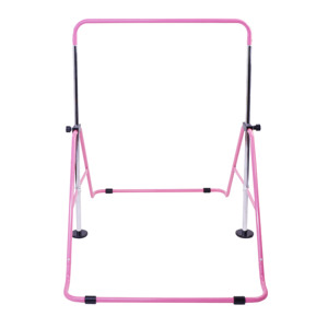 Adjustable Height Folding Gymnastics <strong>Horizontal</strong> <strong>Bars</strong> Junior Training Equipment for Kids Fitness Gymnastics <strong>Bars</strong> - Product Image 1