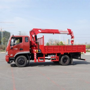 Precio de fábrica: Grúa telescópica Foton Rowor de 6 y 8 toneladas, grúa de camión 4x2 de 5 toneladas en venta - Product Image 4