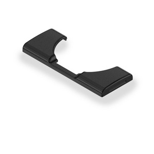 Blum1 Cache-charnière décoratif en agate lisse nickelé noir - Product Image 5