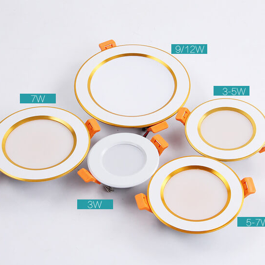 Indoor Square Led Spot Downlight LED Panel Light Recessed Surface Mounted Ceiling Led Light 3W White Body Lighting Die