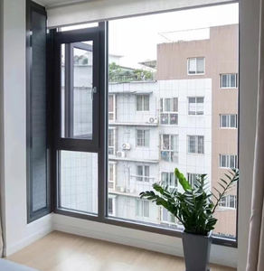 Resistente a huracanes, inclinación, giro, aleación de aluminio, ventanas, puertas, <span class=keywords><strong>mosquitera</strong></span> de fibra de vidrio, marco de madera plegable, insonorizado, hecho en China - Product Image 4