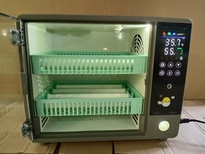 Incubateur automatique pour œufs de volaille, 50 œufs, mini, double alimentation, système d'approvisionnement en eau, état neuf, incubateur pour œufs de <span class=keywords><strong>canard</strong></span> - Product Image 2