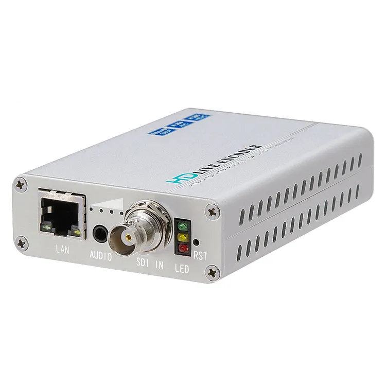 HaiweiリアルタイムRTMPH.265 HEVC HD SDI-IPエンコーダー (HDIPTVサーバーネットワーク用) WowzaYoutube Ustreamサーバー