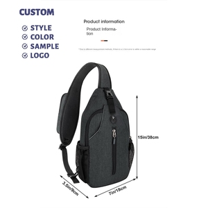 Sac à bandoulière/sac à dos léger en nylon <span class=keywords><strong>YTY</strong></span> tendance pour homme et femme, idéal pour les sports de plein air, imperméable et grande capacité - Product Image 5