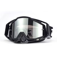Lunettes de motocross résistantes aux chocs, vision large HD, anti-buée, lunettes de moto, monture flexible en TPU, lunettes de course tout-terrain