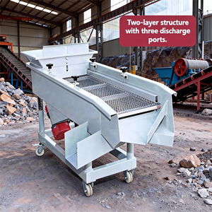 Tamis vibrant linéaire à moteur durable <span class=keywords><strong>de</strong></span> qualité alimentaire, haute précision, certifié CE, pour millet, coques <span class=keywords><strong>de</strong></span> <span class=keywords><strong>riz</strong></span>, <span class=keywords><strong>gravier</strong></span> <span class=keywords><strong>de</strong></span> jardin - Product Image 2