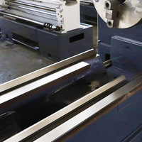 Tour horizontal à couple élevé CS6266 pour l'usinage d'arbres métalliques de grand diamètre